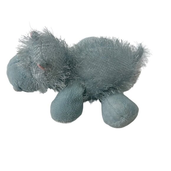 GANZ Webkinz Fuzzy HIPPO Hairy small Blue - Picture 3 of 11